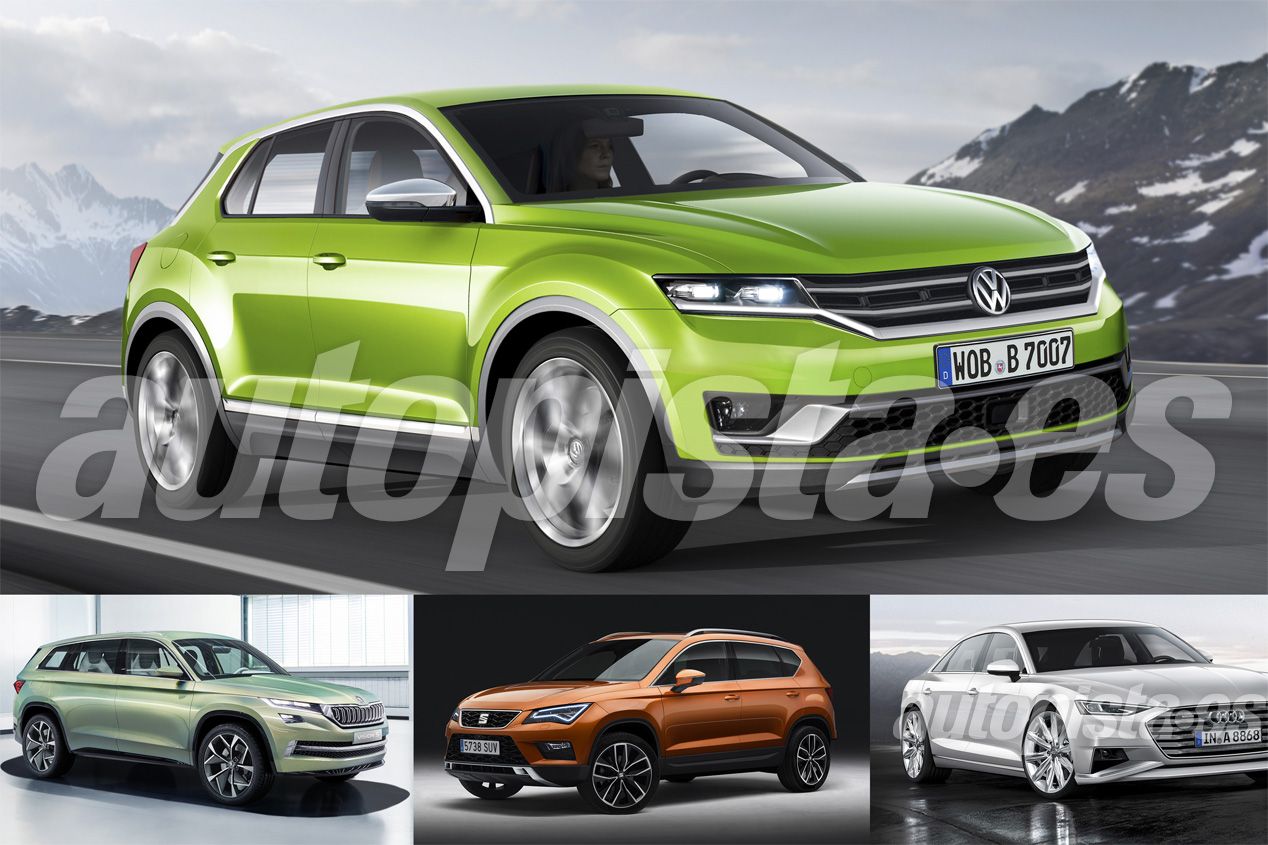 Avalancha de novedades del Grupo Volkswagen hasta 2020