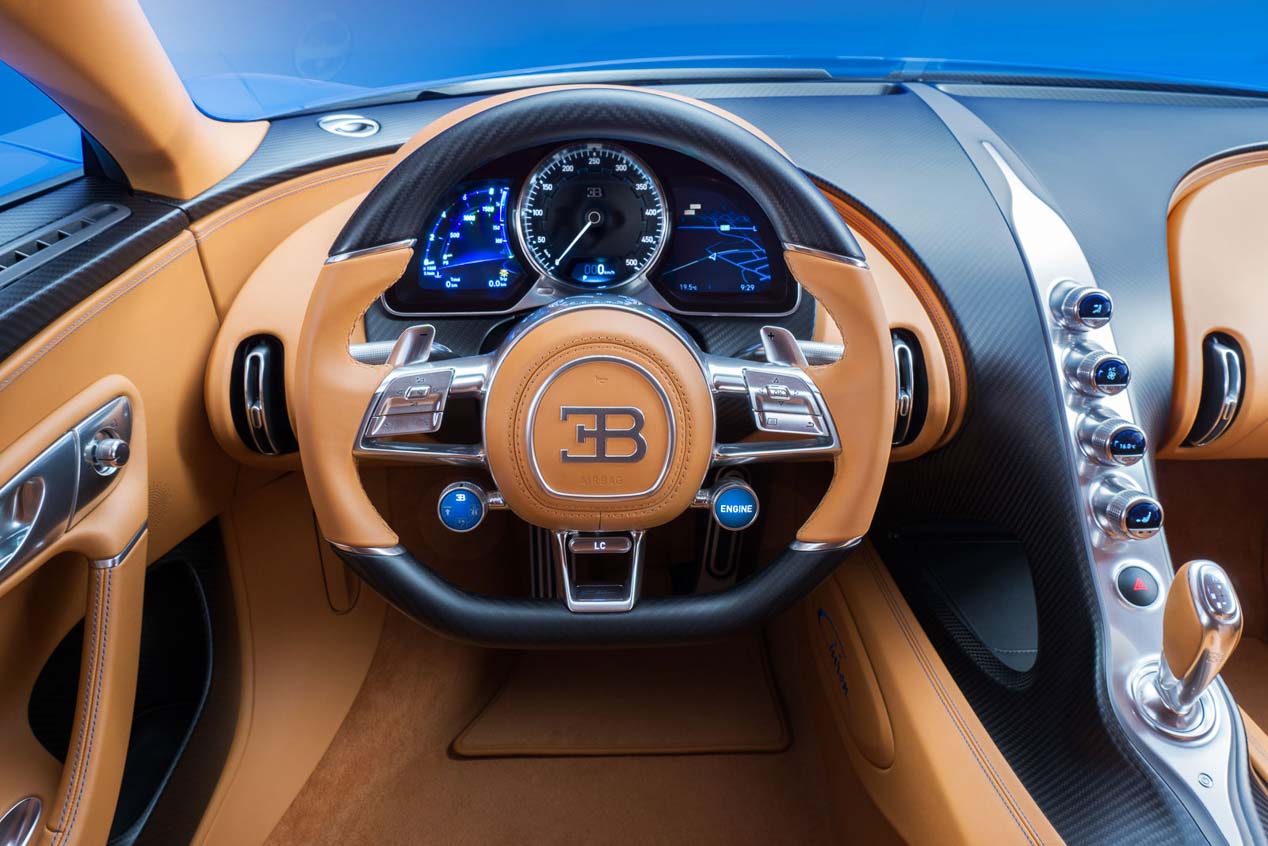 Los secretos del superdeportivo Bugatti Chiron
