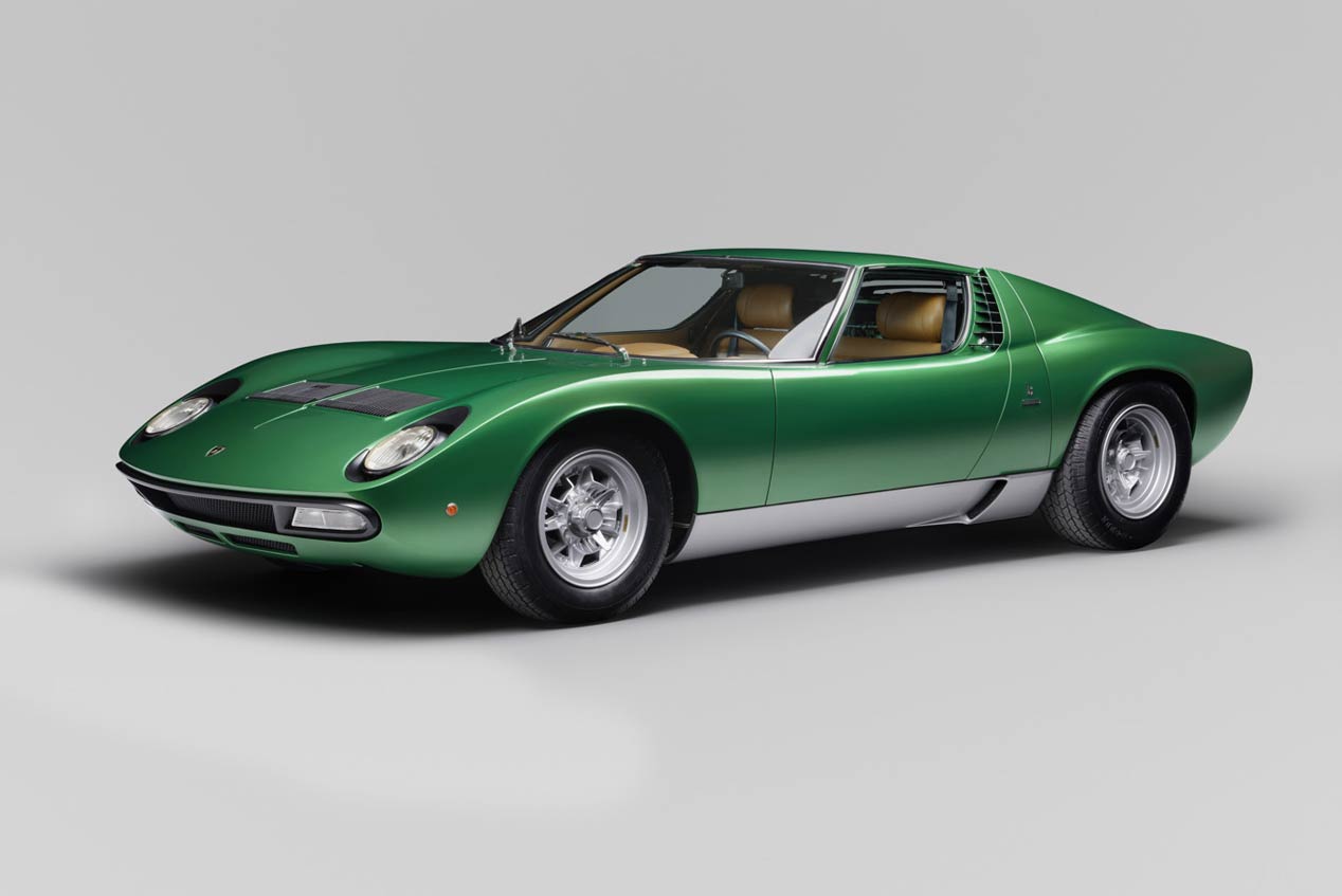 Lamborghini PoloStorico restaura un Miura SV único de 1971
