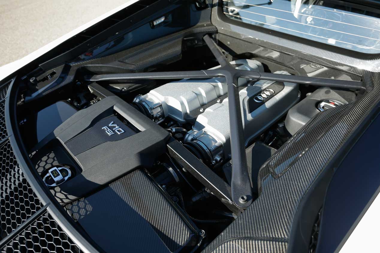 Prueba Audi R8 V10 Plus
