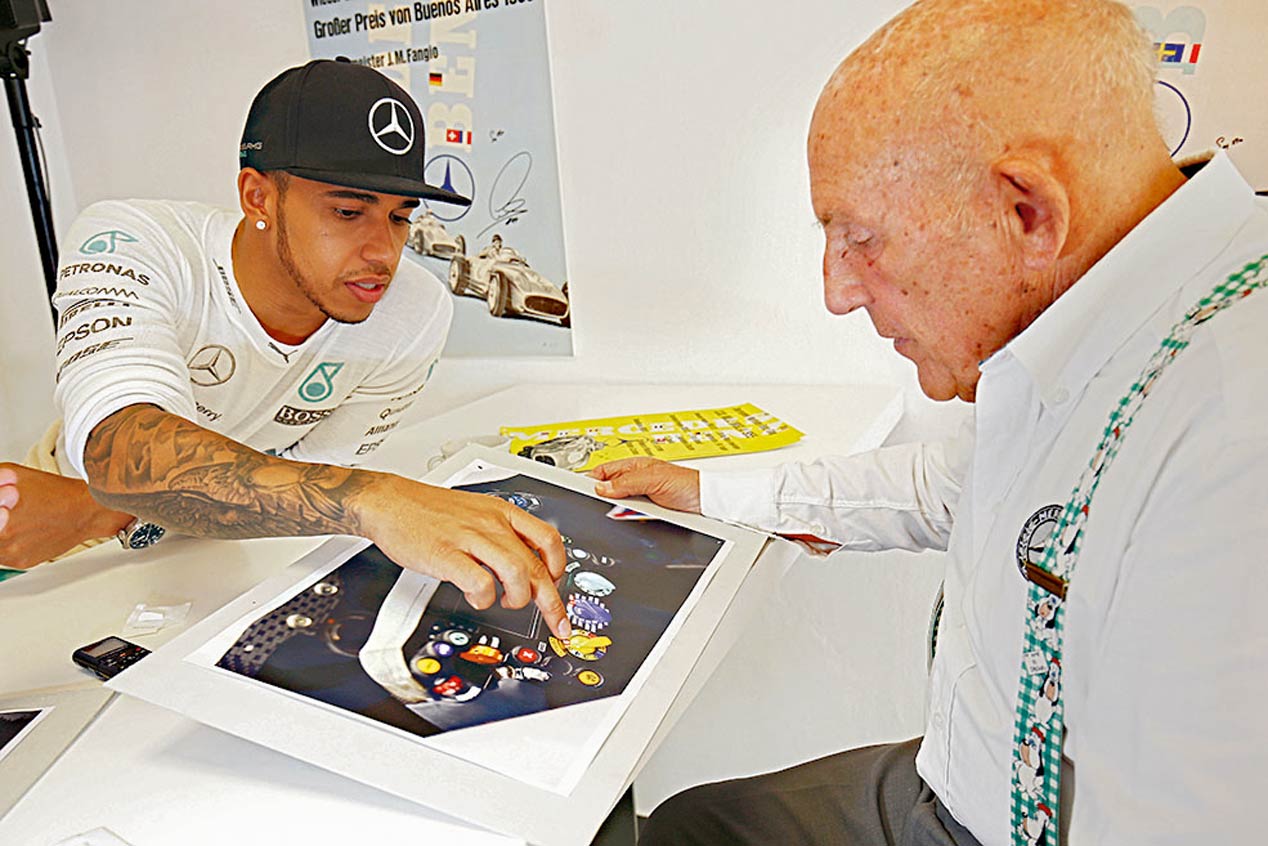 Entrevista de Hamilton a Stirling Moss