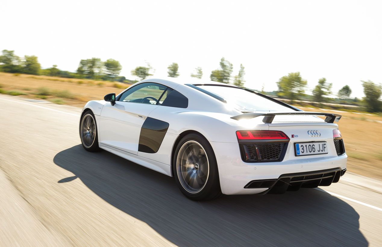 Prueba Audi R8 V10 Plus