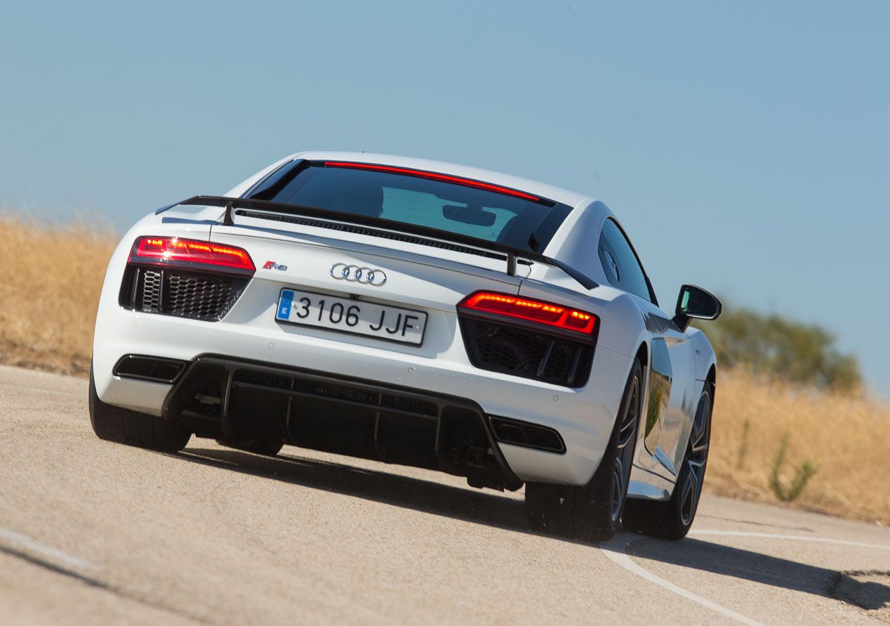 Prueba Audi R8 V10 Plus