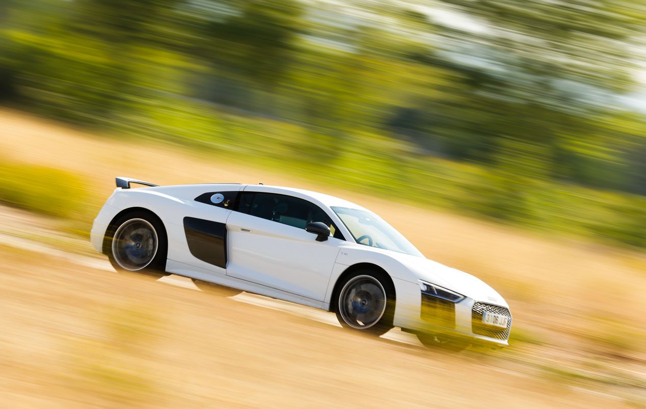 Prueba Audi R8 V10 Plus