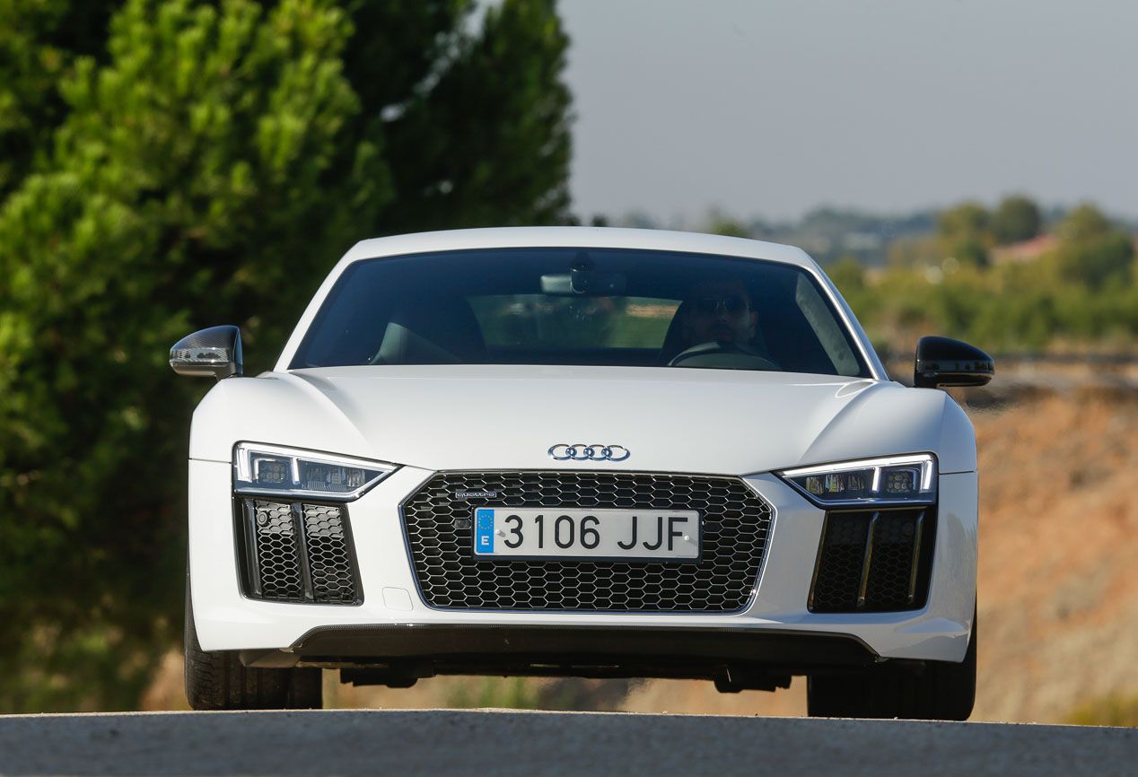 Prueba Audi R8 V10 Plus