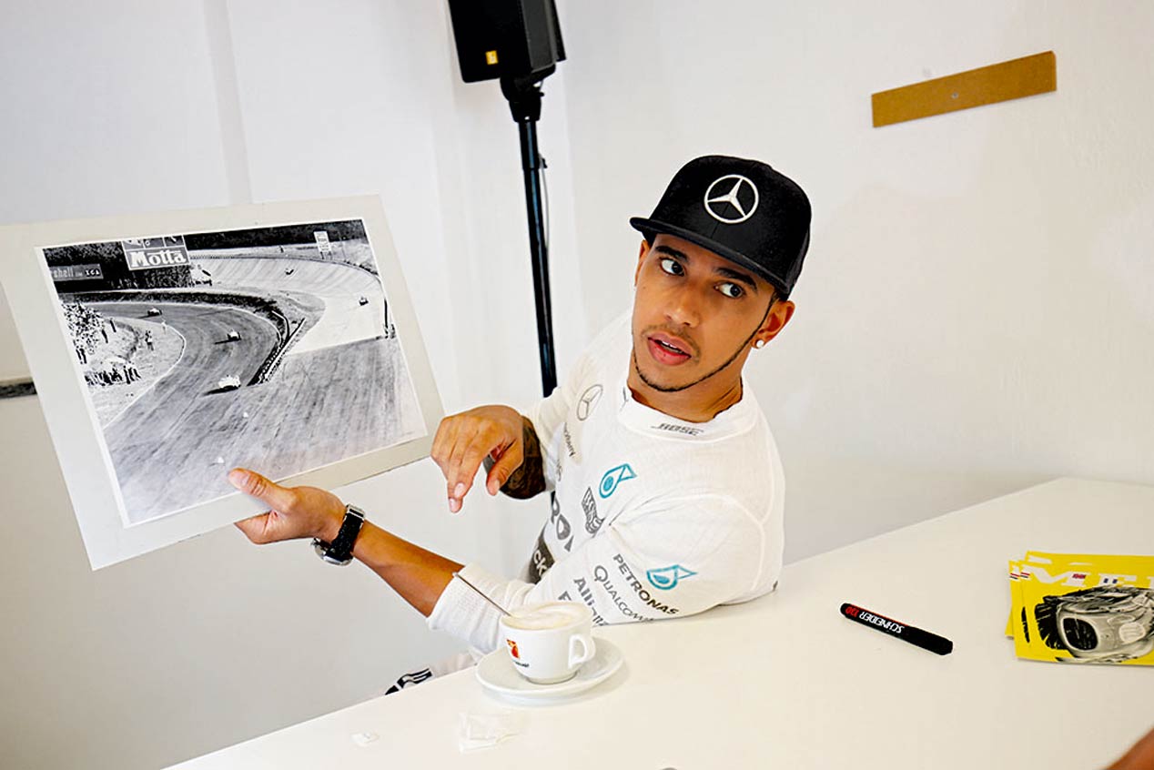 Entrevista de Hamilton a Stirling Moss