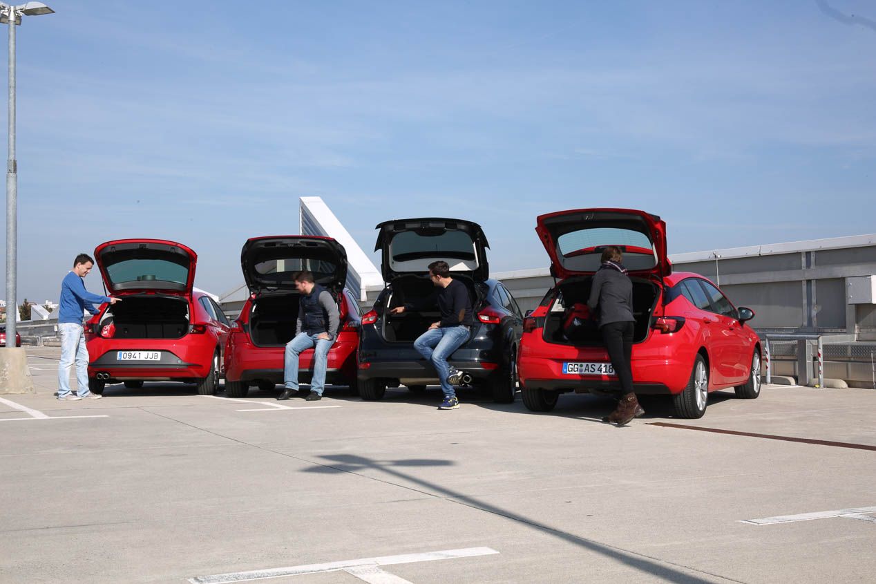Opel Astra, Ford Focus, Peugeot 308 y Seat León: ¿cuál es mejor?