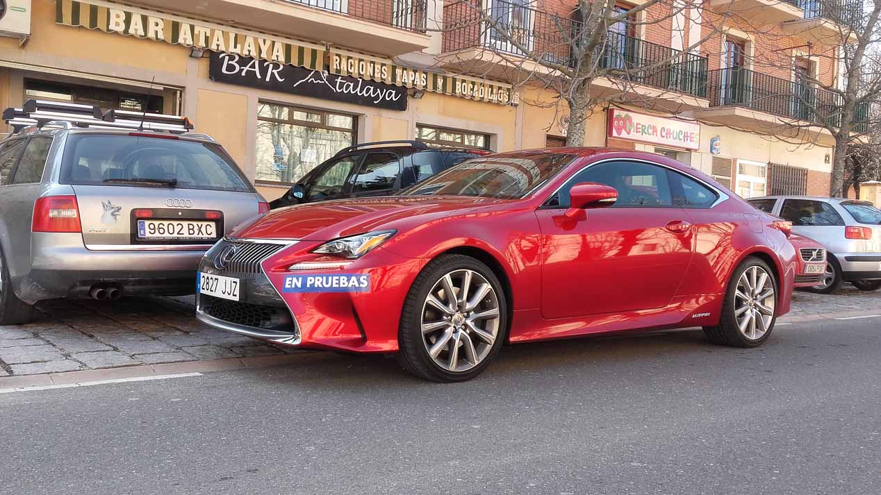 Lexus RC 300h: primeras impresiones