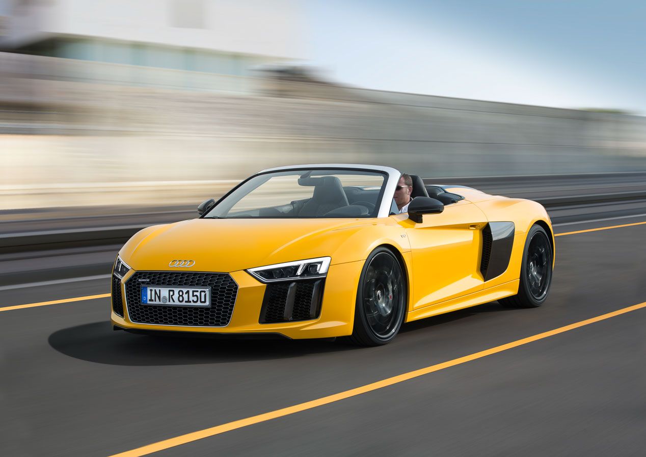 Audi R8 Spyder: el superdeportivo de Audi se quita el techo