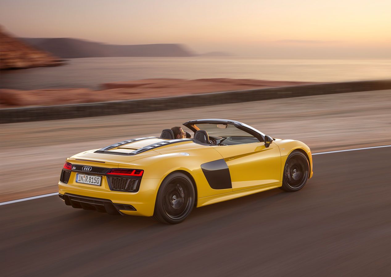 Audi R8 Spyder: el superdeportivo de Audi se quita el techo