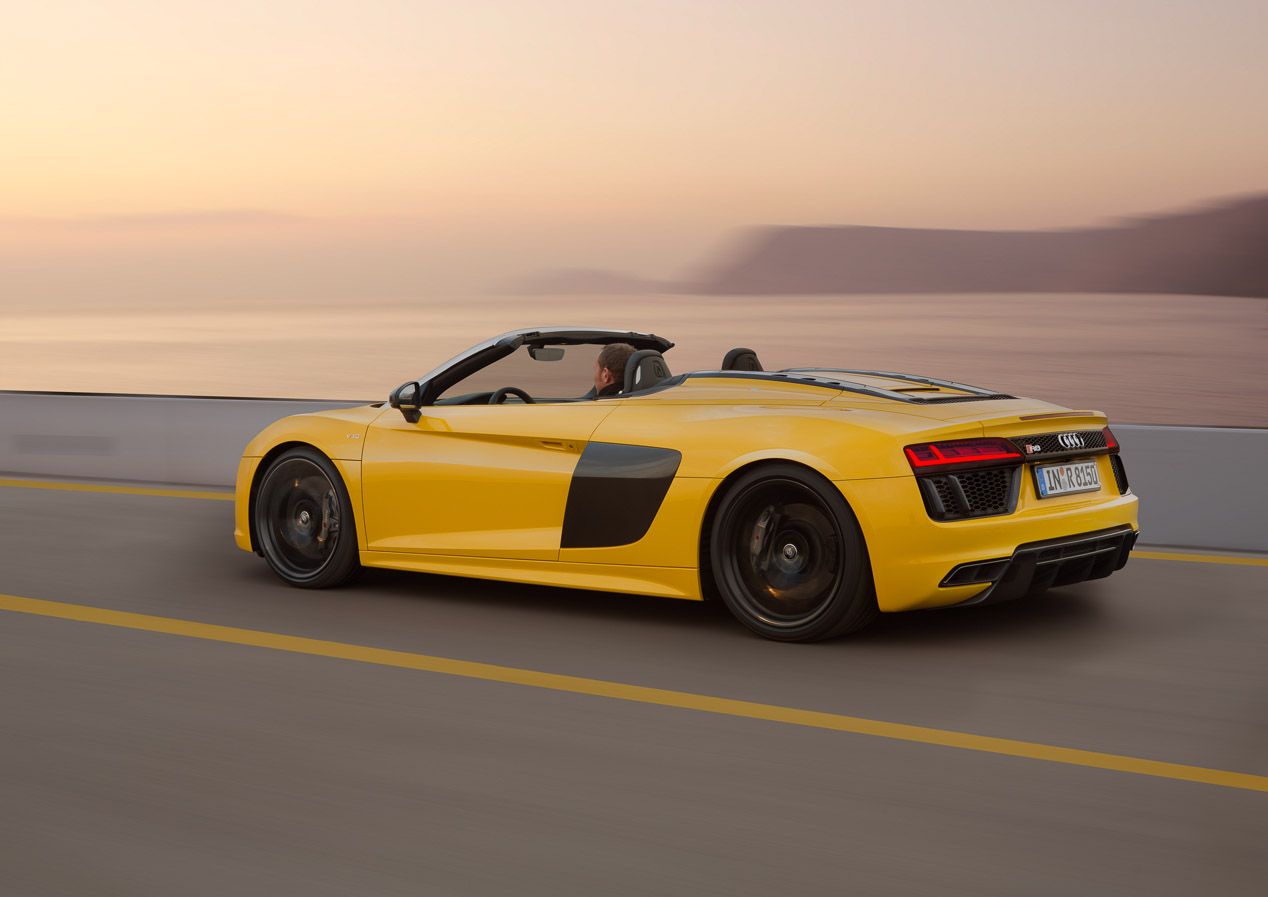Audi R8 Spyder: el superdeportivo de Audi se quita el techo