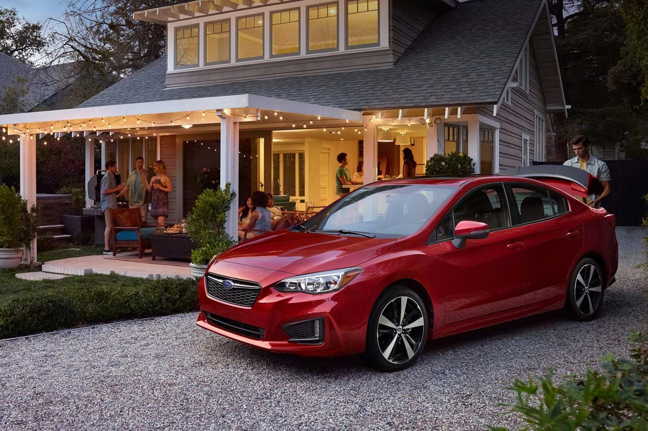 Subaru Impreza 2017, en carrocerías sedan y cinco puertas