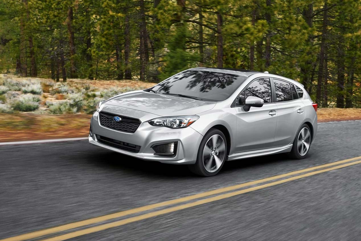 Subaru Impreza 2017, en carrocerías sedan y cinco puertas