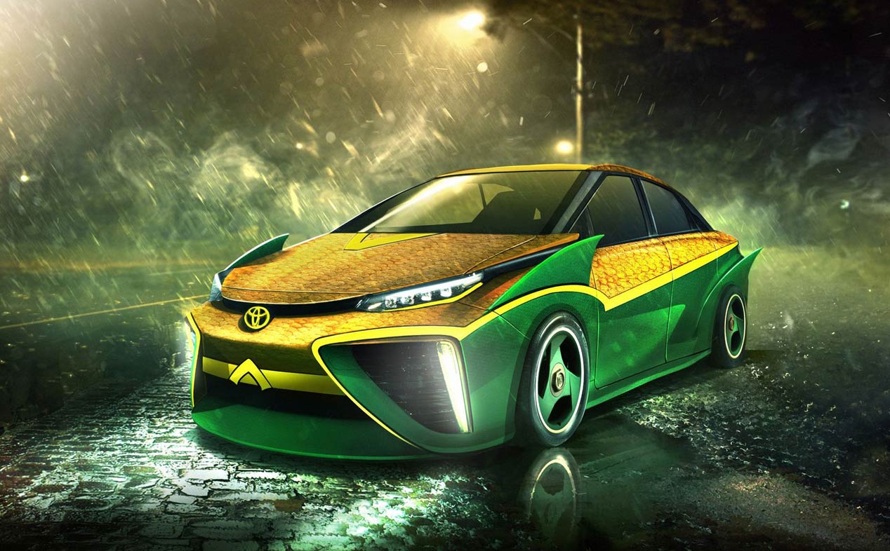 ¿Cuál es el coche ideal para los superhéroes de Marvel y DC?