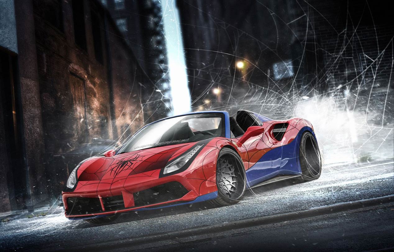 ¿Cuál es el coche ideal para los superhéroes de Marvel y DC?
