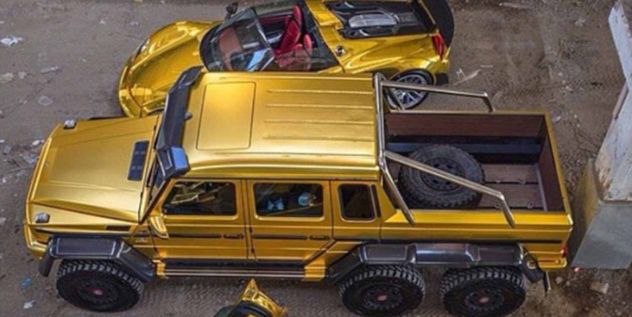 Los coches de oro del multimillonario Turki bin Abdullah