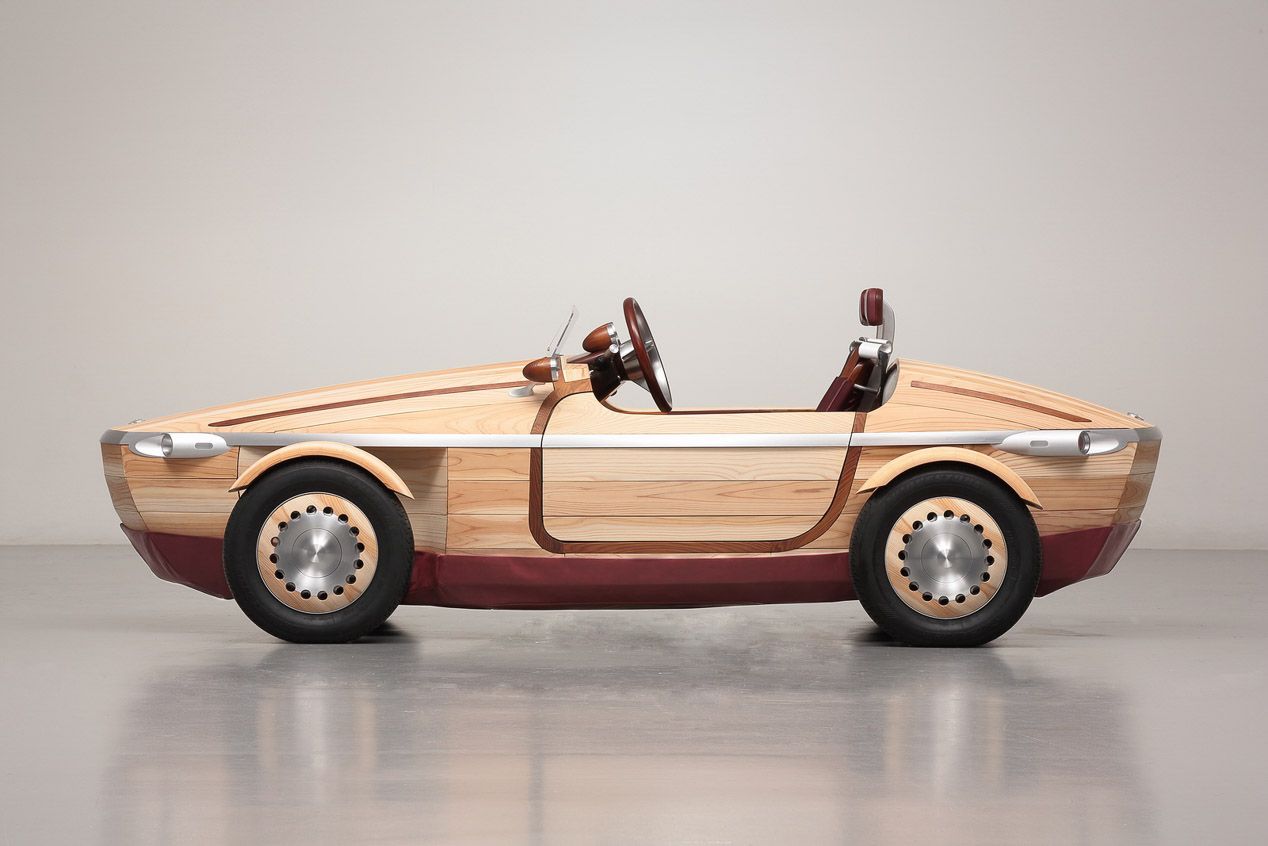 Toyota Setsuna: el coche de madera, en imágenes