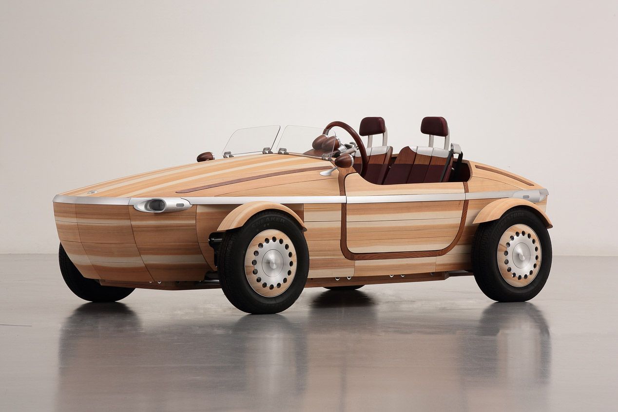 Toyota Setsuna: el coche de madera, en imágenes
