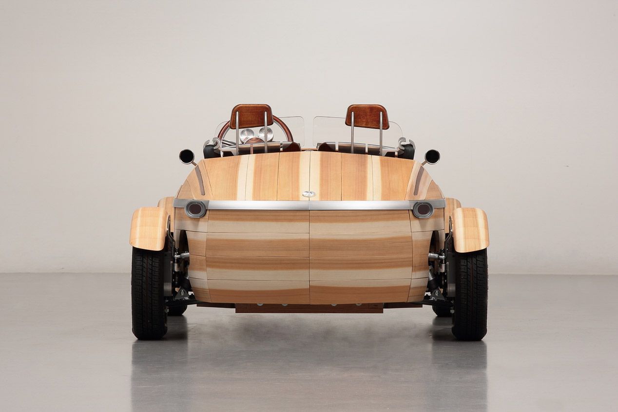 Toyota Setsuna: el coche de madera, en imágenes