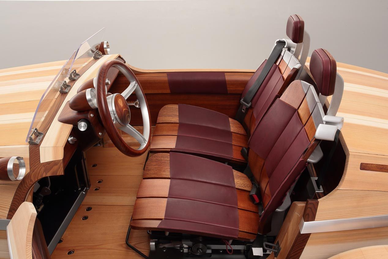 Toyota Setsuna: el coche de madera, en imágenes