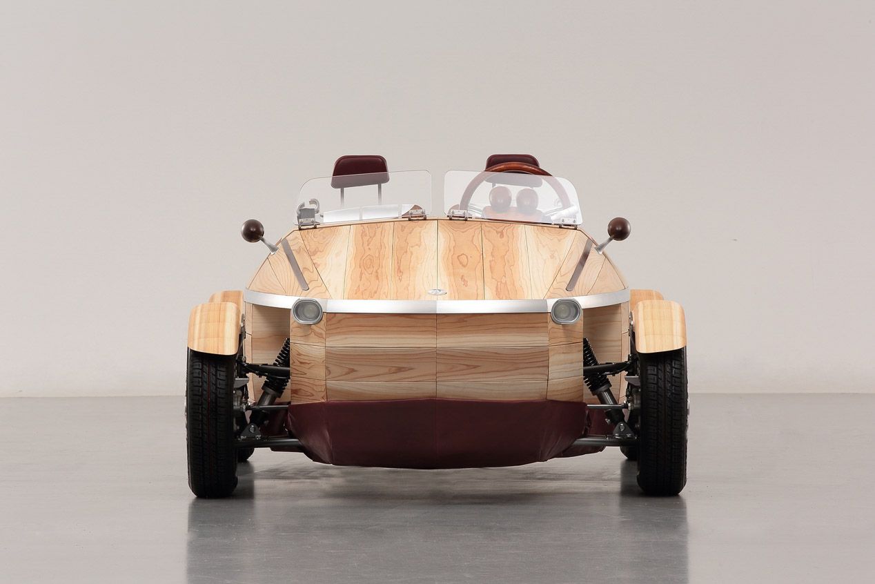 Toyota Setsuna: el coche de madera, en imágenes