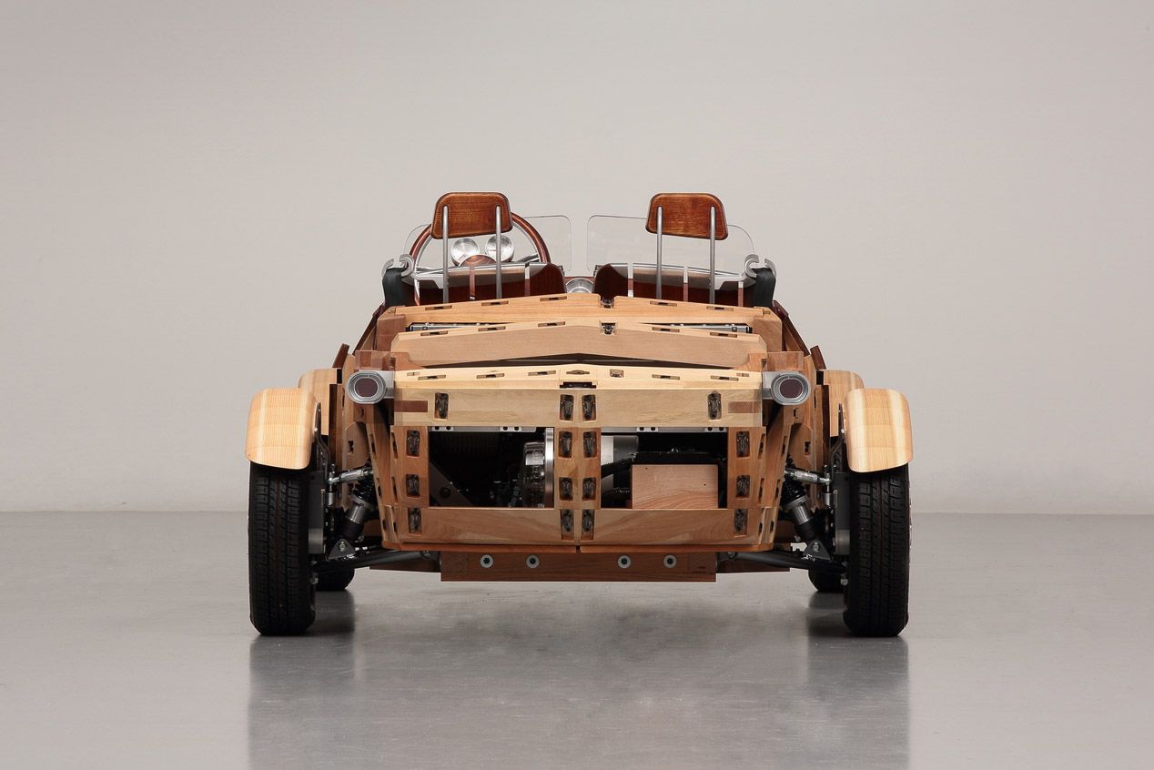 Toyota Setsuna: el coche de madera, en imágenes
