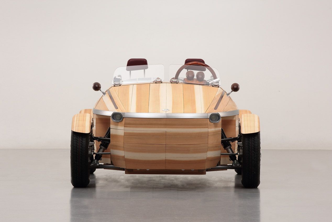 Toyota Setsuna: el coche de madera, en imágenes