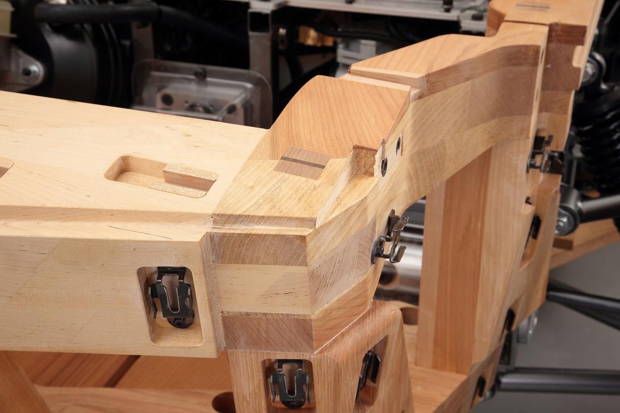 Toyota Setsuna: el coche de madera, en imágenes