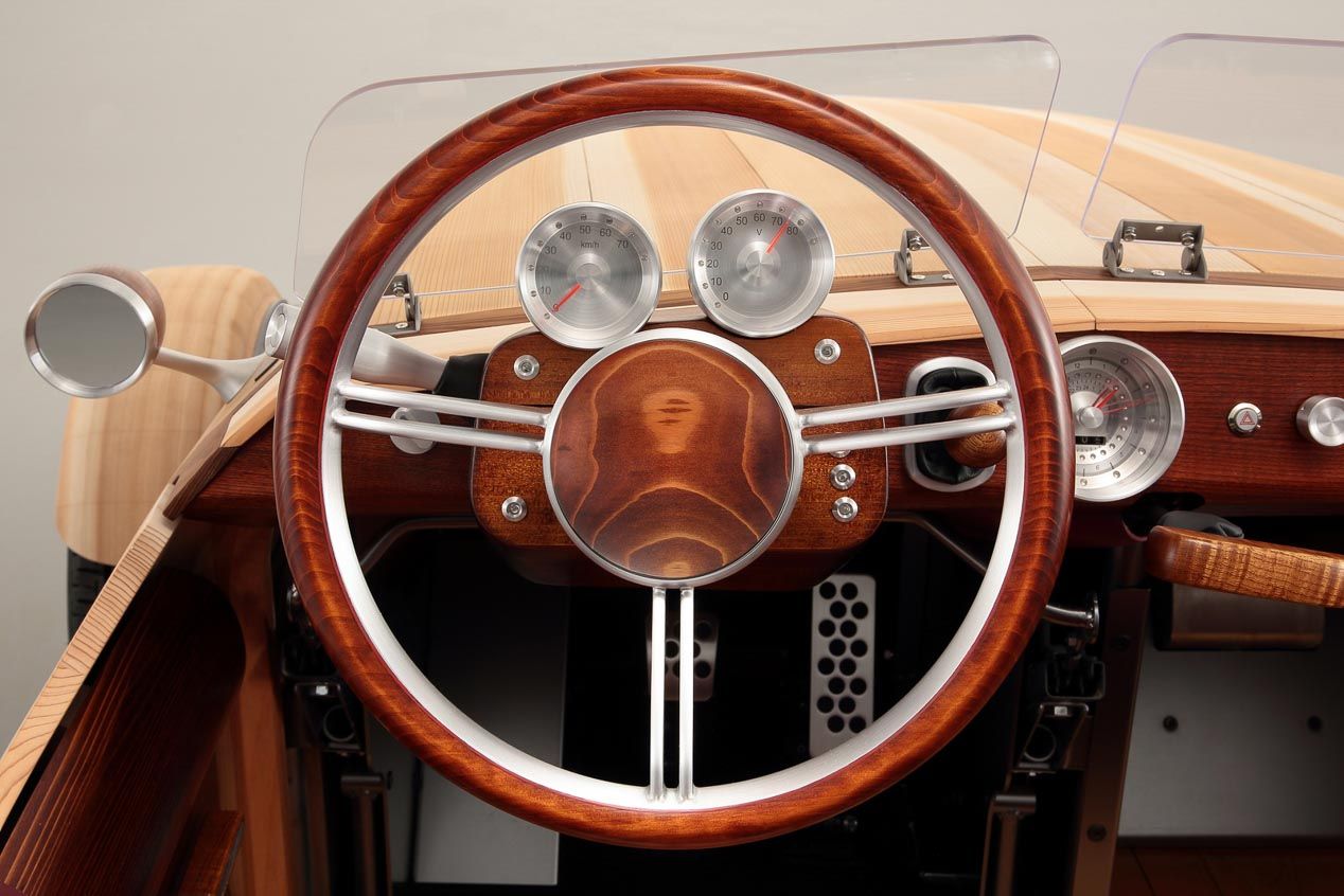 Toyota Setsuna: el coche de madera, en imágenes