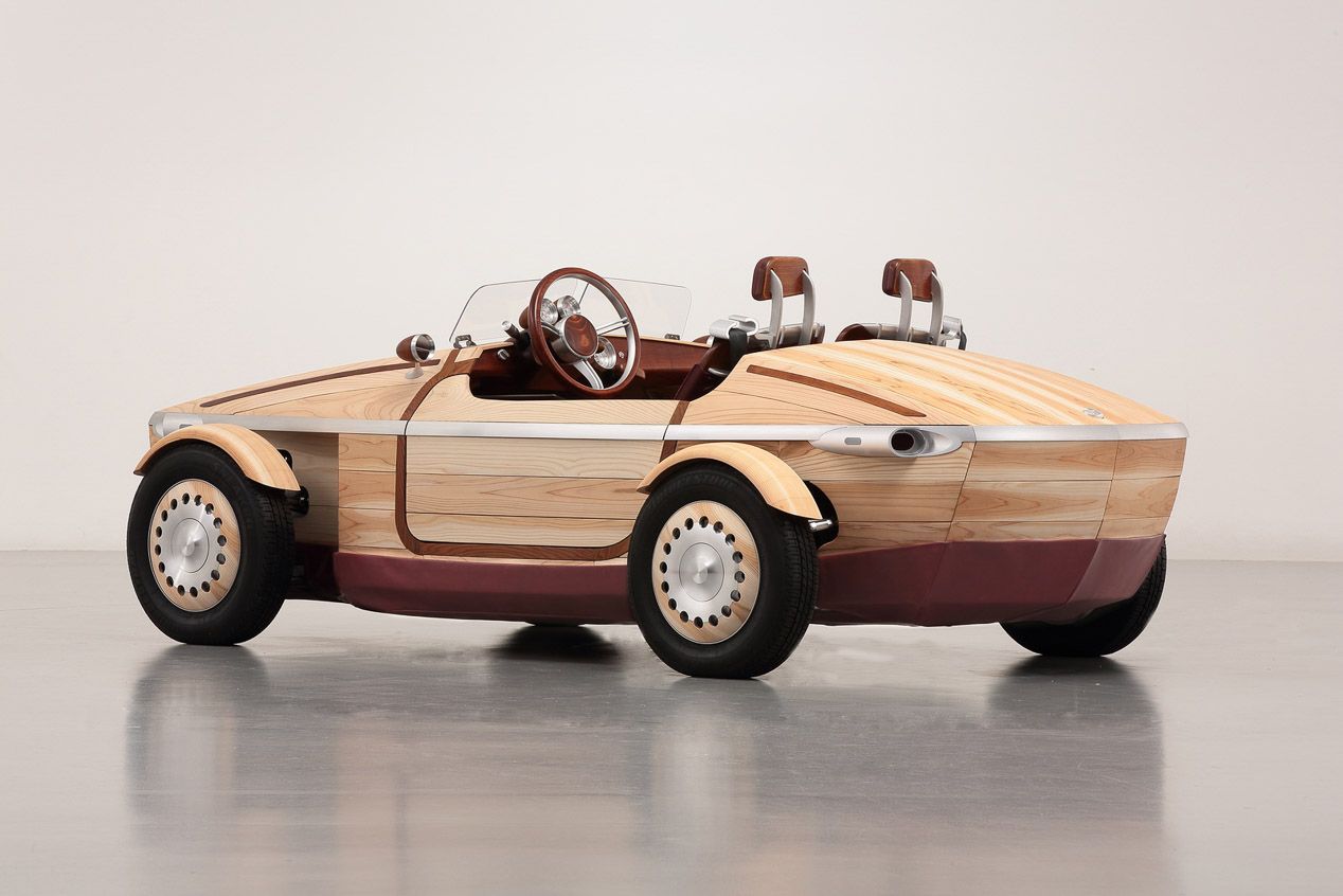 Toyota Setsuna: el coche de madera, en imágenes