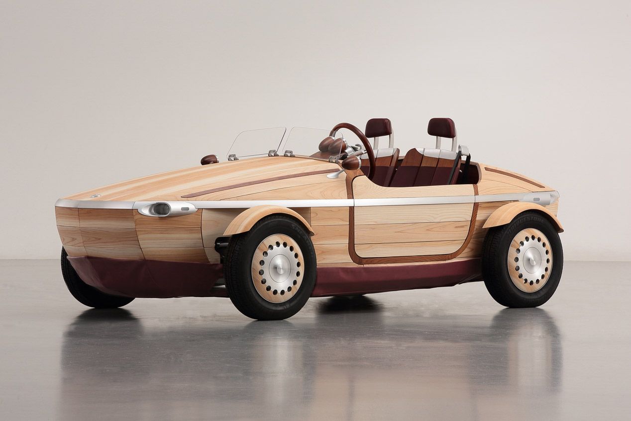 Toyota Setsuna: el coche de madera, en imágenes