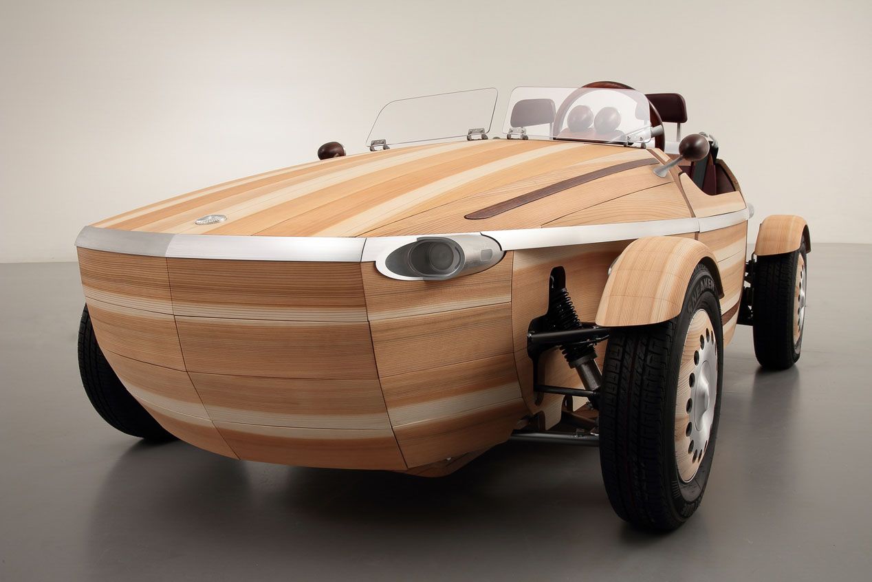Toyota Setsuna: el coche de madera, en imágenes