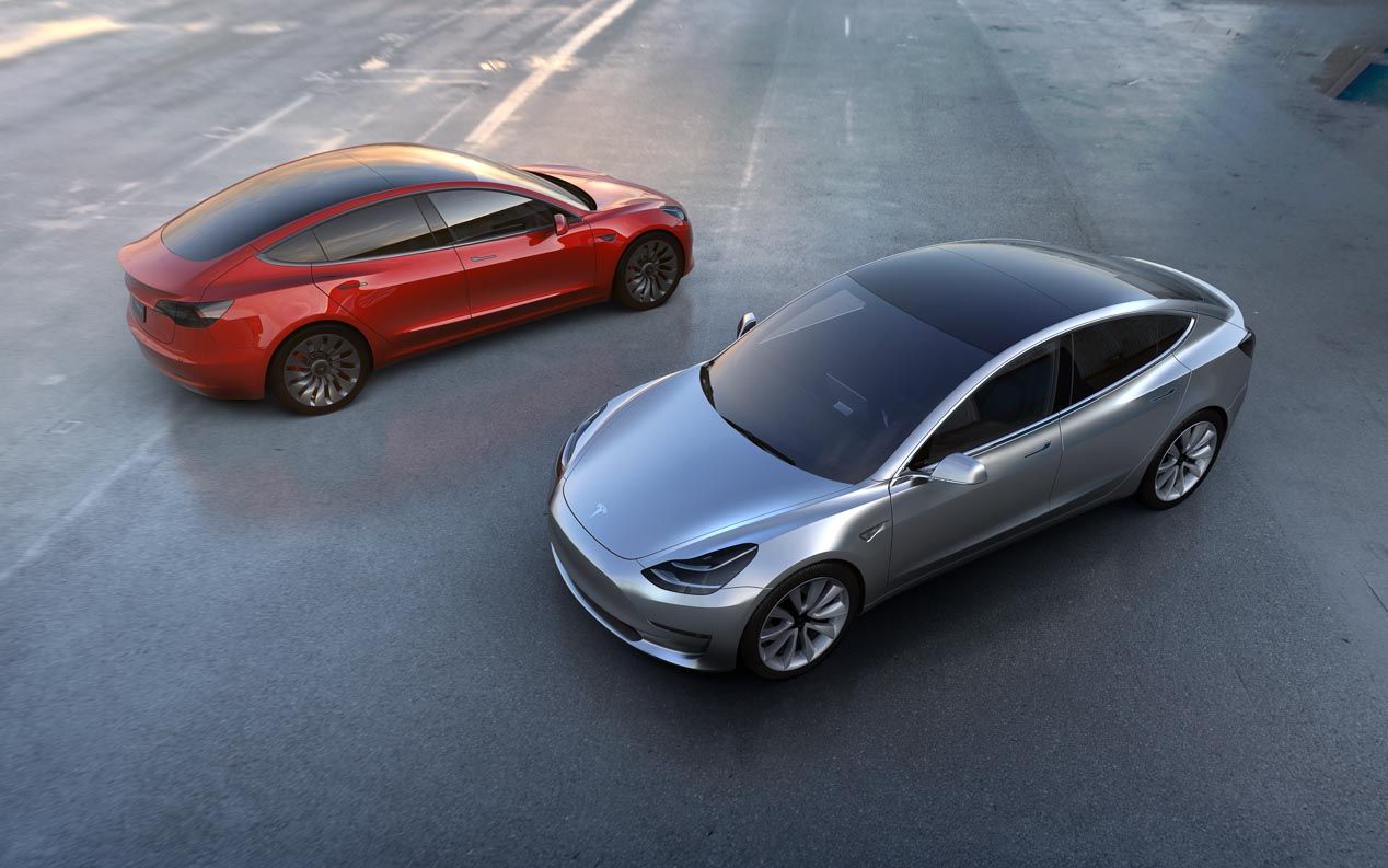 Tesla Model 3, el pequeño de la marca de coche eléctrico