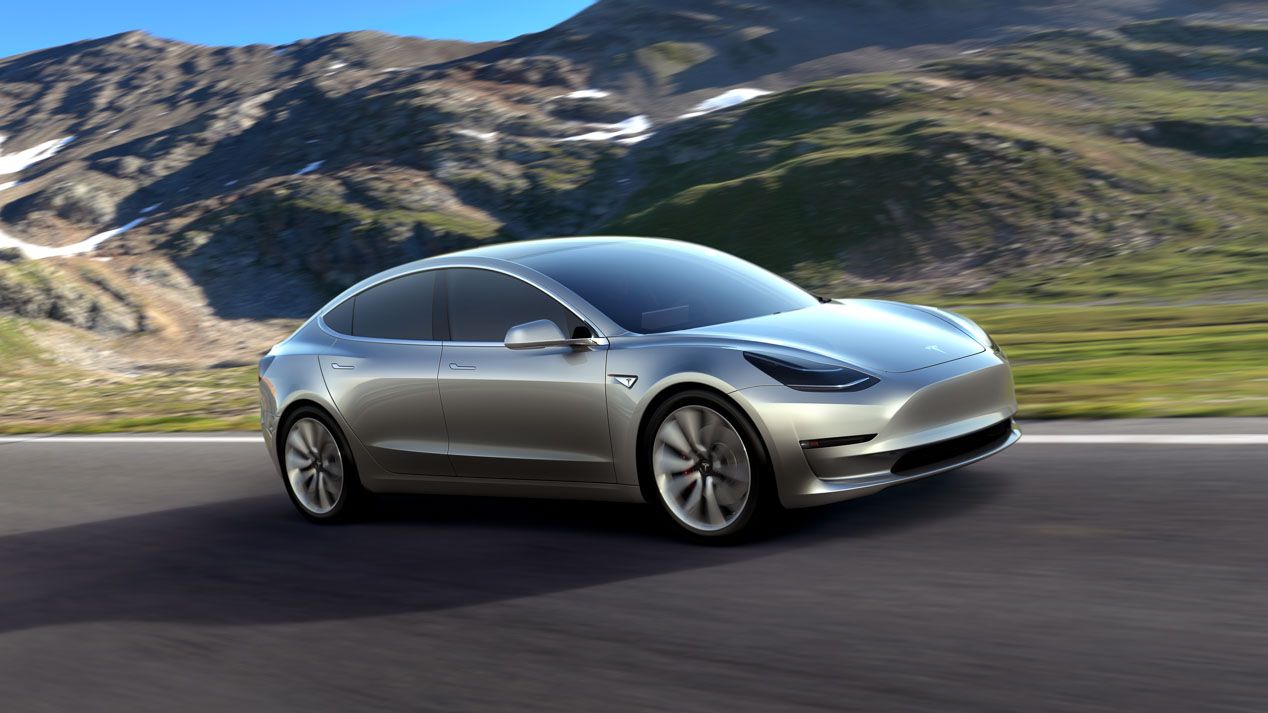 Tesla Model 3, el pequeño de la marca de coche eléctrico