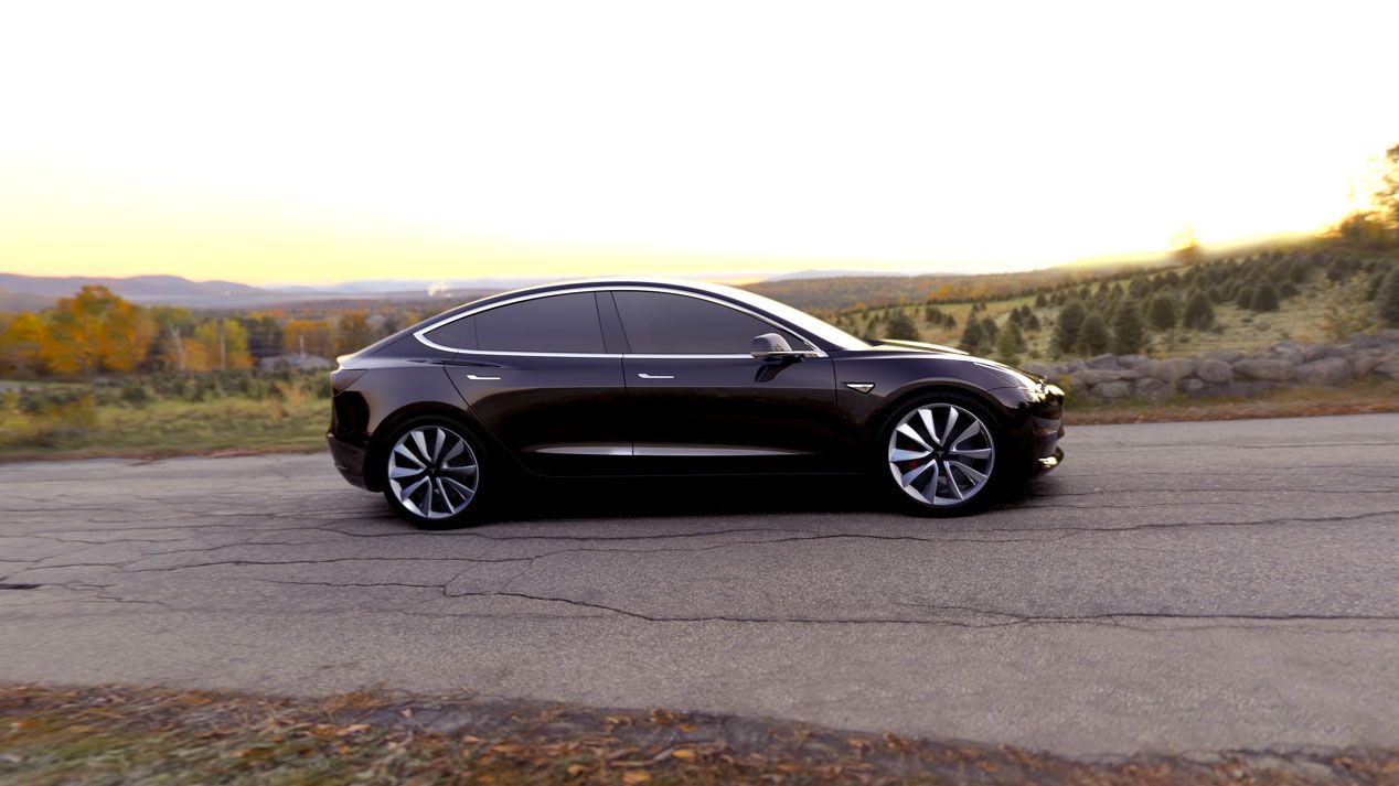 Tesla Model 3, el pequeño de la marca de coche eléctrico