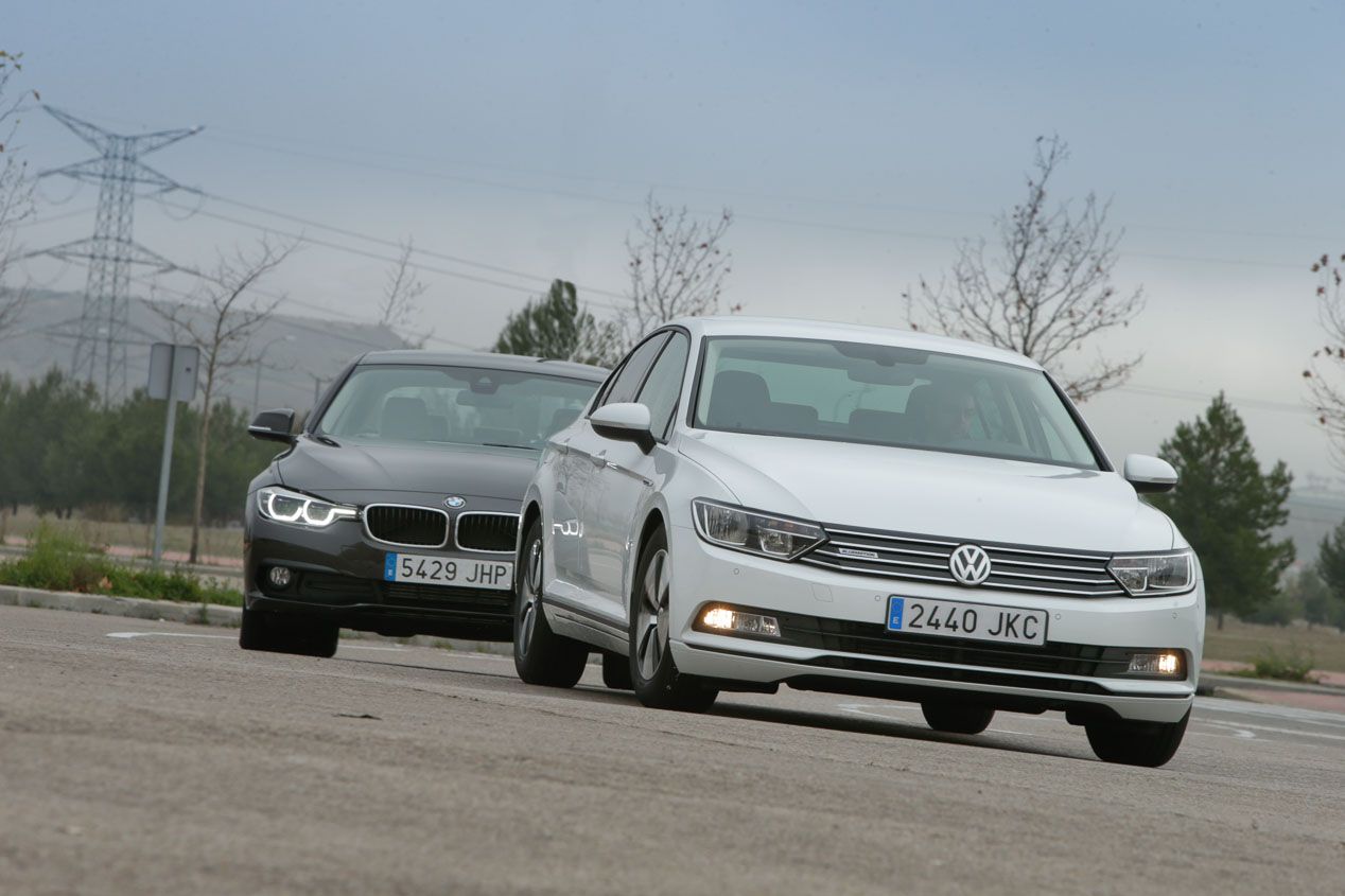 BMW 316d vs Volkswagen Passat 1.6 TDI: berlinas ultra eficientes