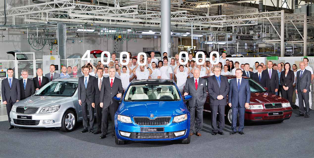Los 20 años del Skoda Octavia, en imágenes