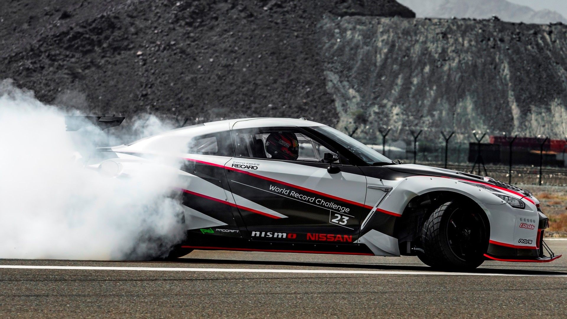 Record del mundo de velocidad haciendo drift