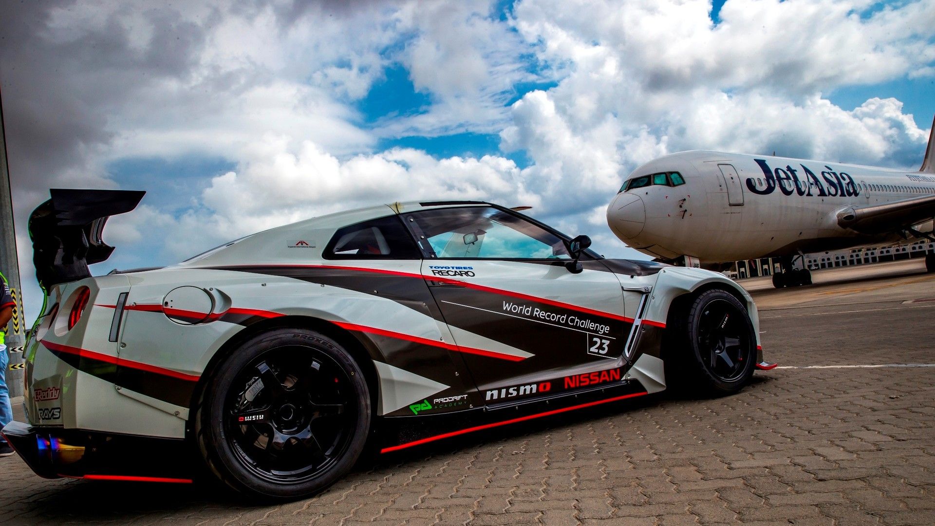 Record del mundo de velocidad haciendo drift