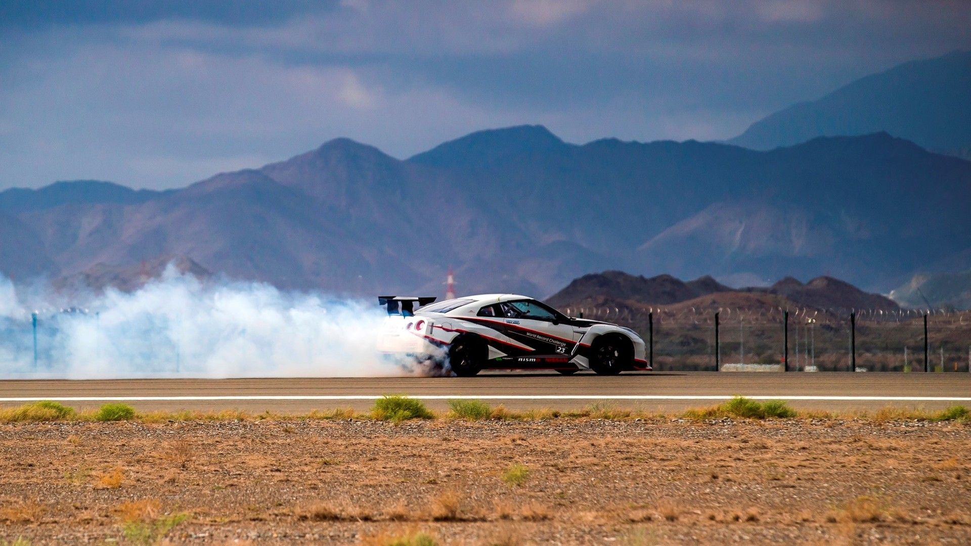 Record del mundo de velocidad haciendo drift