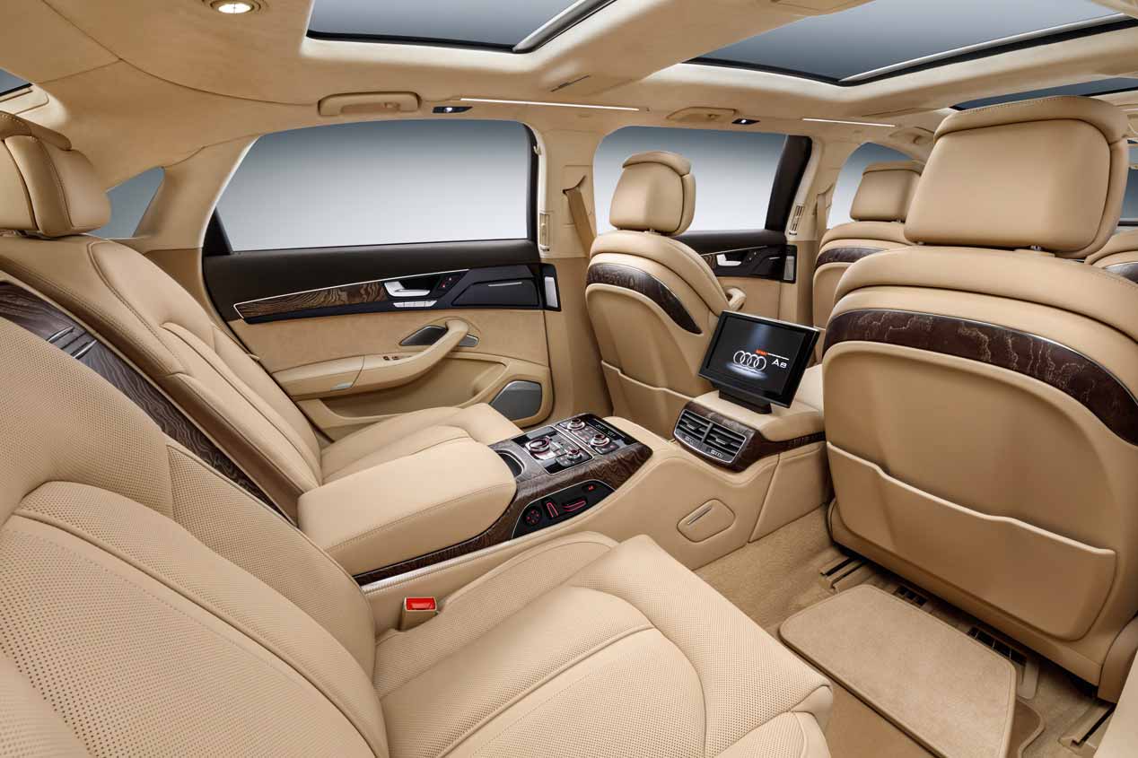 Audi A8 L extended, más de 6 m para 6 pasajeros