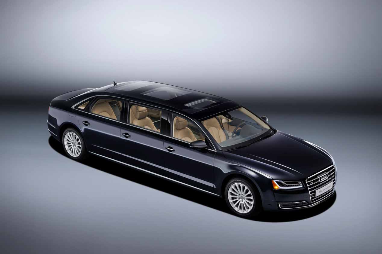 Audi A8 L extended, más de 6 m para 6 pasajeros