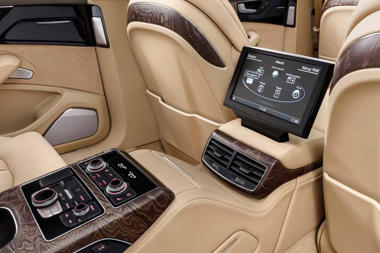 Audi A8 L extended, más de 6 m para 6 pasajeros