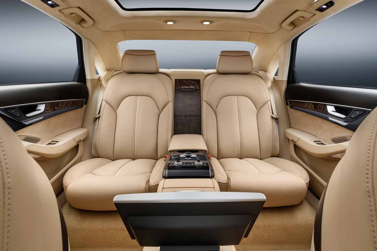 Audi A8 L extended, más de 6 m para 6 pasajeros