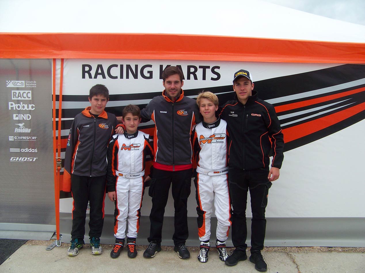 M2 Racing Karts, el equipo de Miguel Molina en el Nacional de Karting