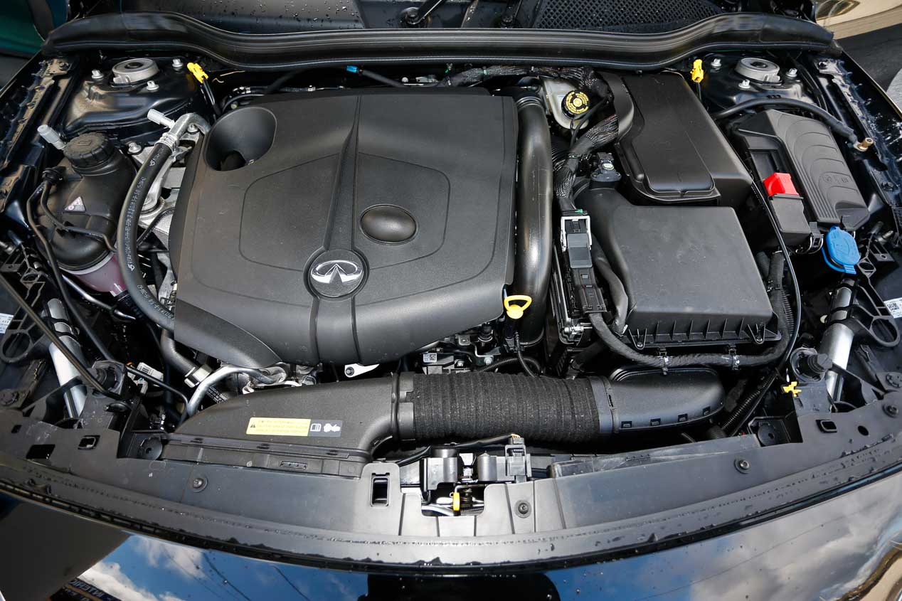 Infiniti Q30 2.2d 7DCT AWD, ya en pruebas