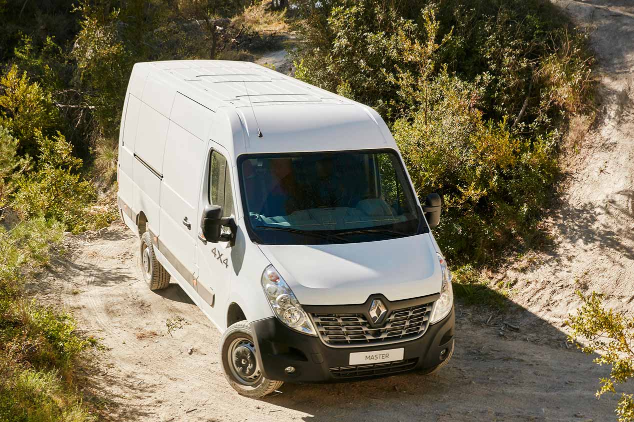 Renault Master 4x4, en imágenes