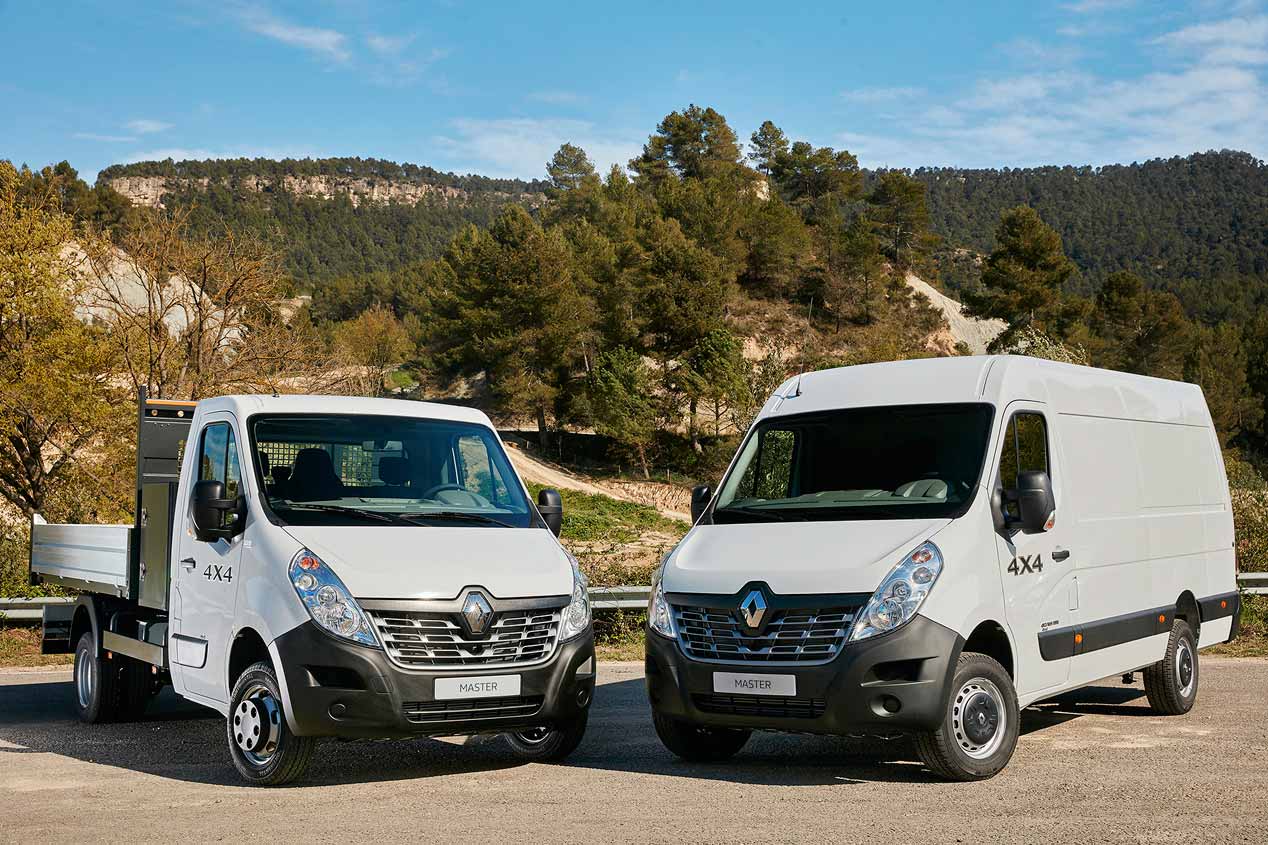 Renault Master 4x4, en imágenes