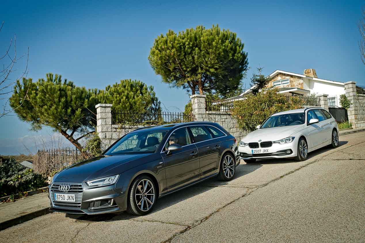 Comparativa: Audi A4 Avant 2.0 TDI vs BMW 318d Touring