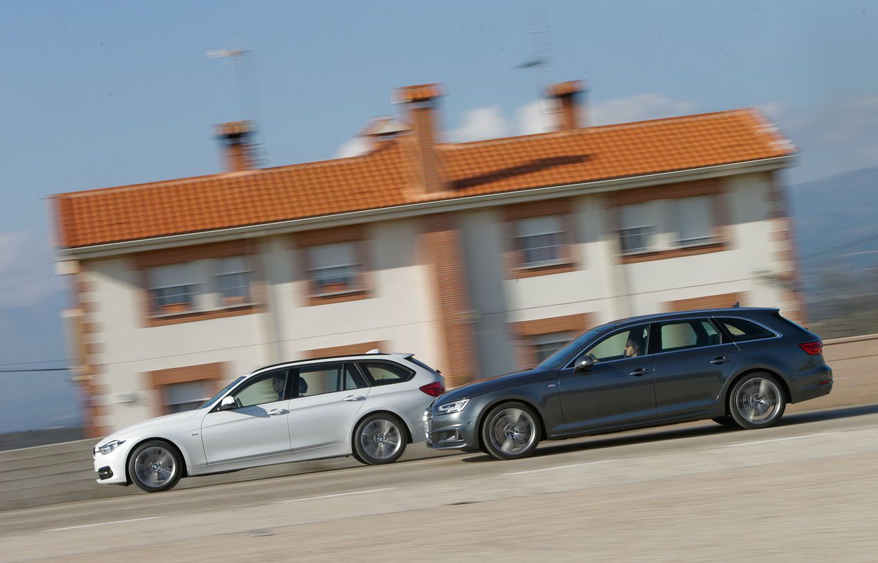 Comparativa: Audi A4 Avant 2.0 TDI vs BMW 318d Touring